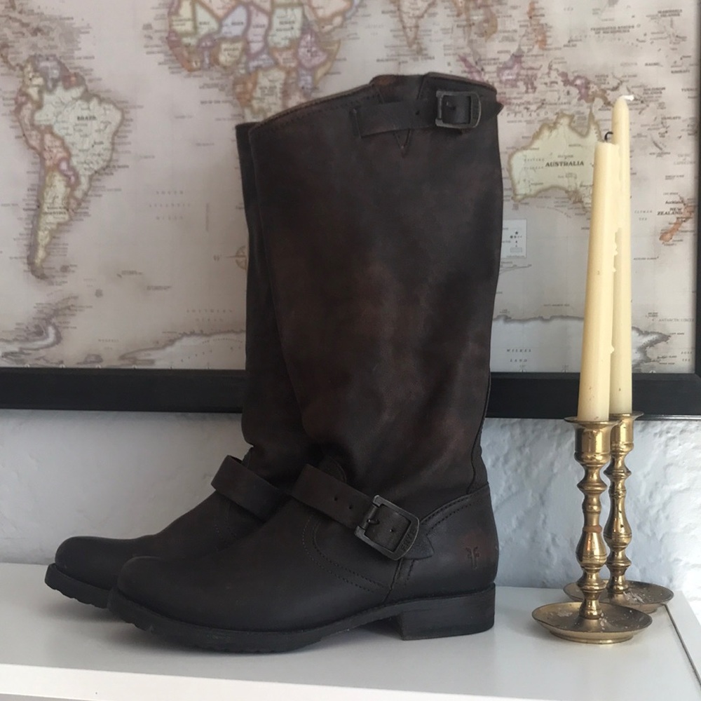 Frye leather boots